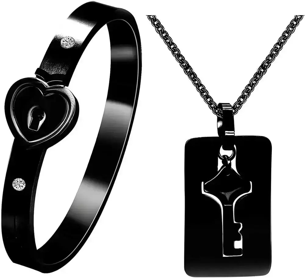 Union Bracelet & Necklace, Couple’s jewellery set UK, Romantic gift for couples, Couple necklace set UK, Anniversary gift for him and her, Valentine’s Day gift UK, Love and connection jewellery, Matching couple bracelet and necklace, Meaningful gift for partner, Unisex couple jewellery, Magnetic couple necklace, Heart bracelet and necklace set, Stylish couple jewellery UK, Premium couple gift set, Elegant unisex jewellery, Special occasion gift for couples, Gift box included necklace and bracelet